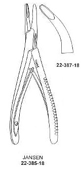 Jansen Bone Rongeur, Straight